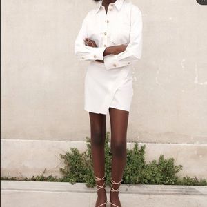 Zara Mini Shirt Dress